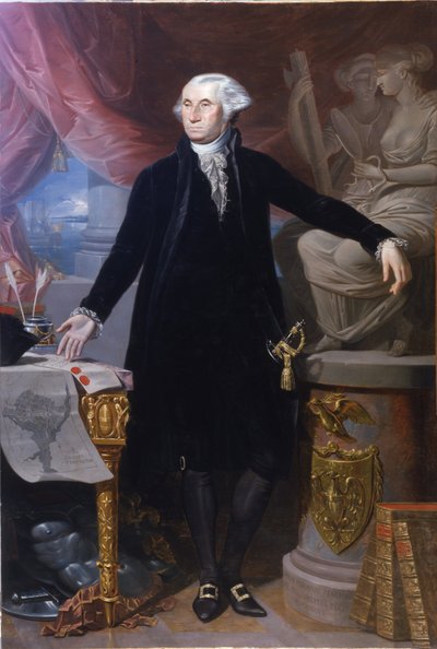 George Washingtonin muotokuva. tekijältä Giuseppe Perovani