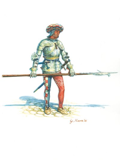 Toscanan Hallebardier tekijältä Giuseppe Rava