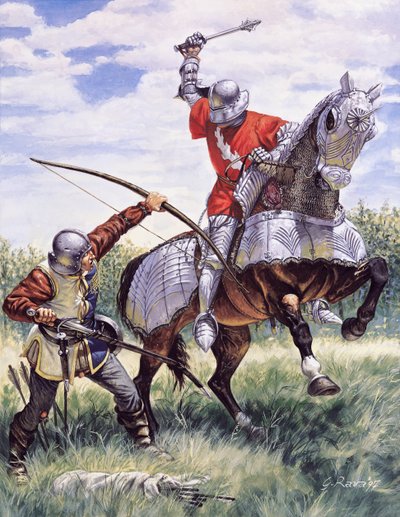 Kahden ruusun sota (1455-1485): Yorkin ja Lancasterin kuningashuoneen välinen taistelu - Ruusujen sota: Yorkin ja Lancasterin kuningashuoneen välinen taistelu - tekijältä Giuseppe Rava