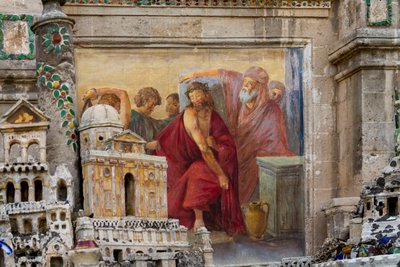 Via Crucis, calvari format per rajoles de majòlica finlandesa dels segles XVI-XIX tekijältä Giuseppe Renato Greco
