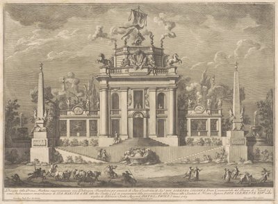 Ensimmäinen kone Kiinalle 1769: "Deliziosa" tekijältä Giuseppe Vasi, after Giuseppe Palazzi, after Paolo Posi