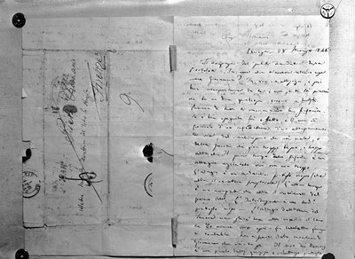 Giuseppe Verdi kirjoittanut kirjeenvaihdon tekijältä Giuseppe Verdi