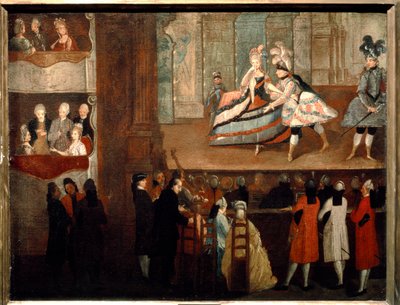 Opera Serie, 1700-luvun loppu (öljy) tekijältä Giuseppe de Albertis