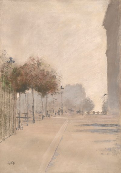 Näkymä Pariisiin tekijältä Giuseppe de Nittis