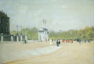 Buckinghamin palatsi tekijältä Giuseppe or Joseph de Nittis