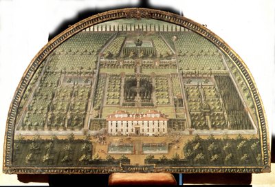 Giusto Utensin Villa de Castello (1500-luku). tekijältä Giusto Utens