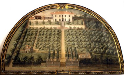 Giusto Utensin Villa di Marignolle (1500-luku). tekijältä Giusto Utens