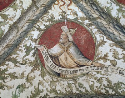 Profeetta Baruch, Loggia d "Annunciation", 1451 tekijältä Giusto dAllamagna