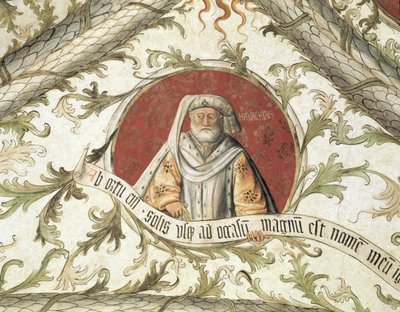 Profeetta Malakia, Loggia d "Annunciation", 1451 tekijältä Giusto dAllamagna