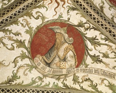 Profeetta Miika, Loggia d "Annunciation", 1451 tekijältä Giusto dAllamagna