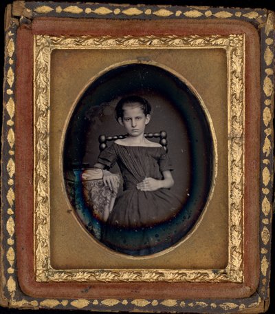 Tytön muotokuva,c. 1850 (kuva) tekijältä Glenalvin J. Goodridge