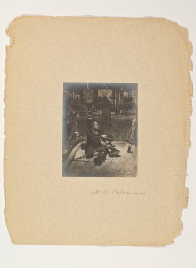 Kohtauksia ihmisten elämästä, salkku Nimetön, 1905. tekijältä Glenn O Coleman