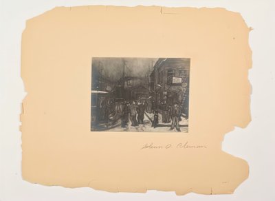 Kohtauksia ihmisten elämästä, Portfolio Nimetön, c. 1905-1906. tekijältä Glenn O Coleman