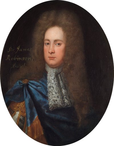 Sir John Robinson tekijältä Godfrey (after) Kneller