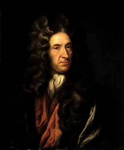 Daniel Defoe (1660-1731) tekijältä Godfrey (manner of) Kneller