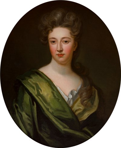 Lady Diana Feildingin muotokuva (1659-1731), n. 1679-1723 (öljy kankaalle) tekijältä Godfrey (studio of) Kneller