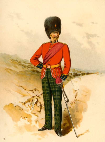 21. - Royal Scots Fusiliers, 1890. tekijältä Godfrey Douglas Giles