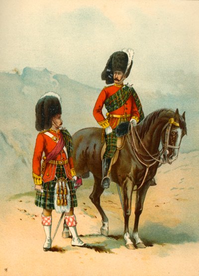 72. - Seaforth Highlanders, 1890. tekijältä Godfrey Douglas Giles