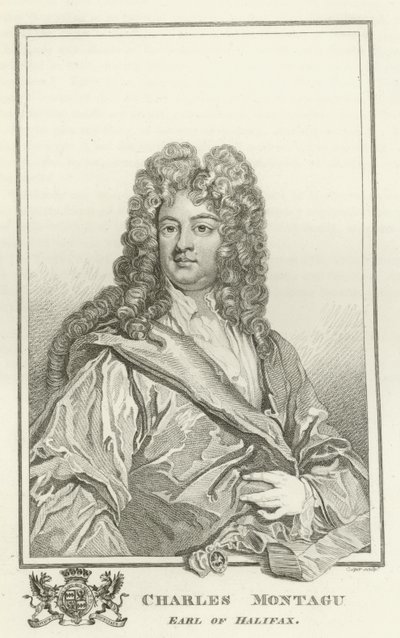 Charles Montagu, Halifaxin jaarli tekijältä Godfrey Kneller