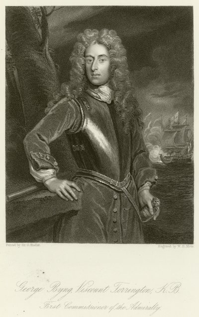 George Byng tekijältä Godfrey Kneller
