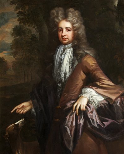John Scrope, Bristolin levyttäjä (öljy kankaalle) tekijältä Godfrey Kneller