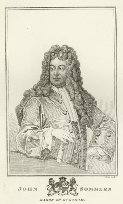 John Sommers, Eveshamin paroni tekijältä Godfrey Kneller