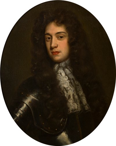 Henry 4th Lord Herbert of Cherburyn muotokuva (k.1691), n.1666-91 (öljy kankaalle) tekijältä Godfrey Kneller