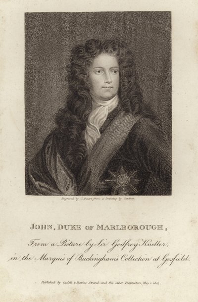 Marlboroughin herttuan John Churchillin muotokuva tekijältä Godfrey Kneller