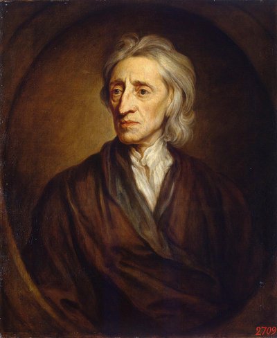 John Locken muotokuva tekijältä Godfrey Kneller