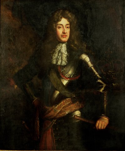 Kuningas James II:n muotokuva tekijältä Godfrey Kneller