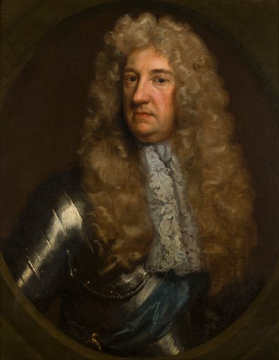 William Russellin, 5. jaarlin ja Bedfordin 1. herttuan (1613-1700) muotokuva, n. 1633-1700 (öljy kankaalle) tekijältä Godfrey Kneller
