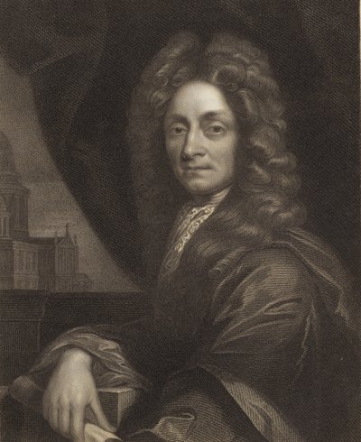 Sir Christopher Wren tekijältä Godfrey Kneller