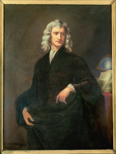 Sir Isaac Newton (maalaus) tekijältä Godfrey Kneller