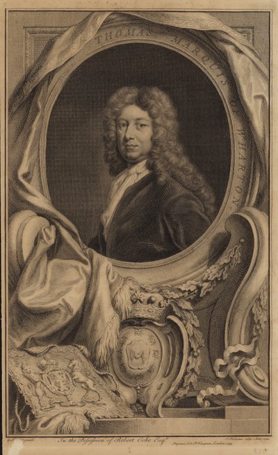Thomas Wharton tekijältä Godfrey Kneller
