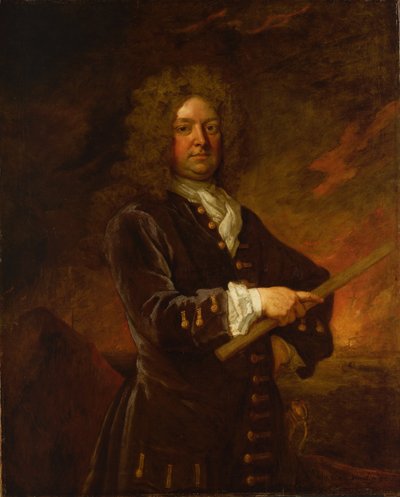 Vara-amiraali Sir John Leake (1656-1720), 1600-luvun loppu - 1700-luvun alku (öljymaalaus). tekijältä Godfrey Kneller