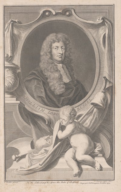 William Lord Russell tekijältä Godfrey Kneller