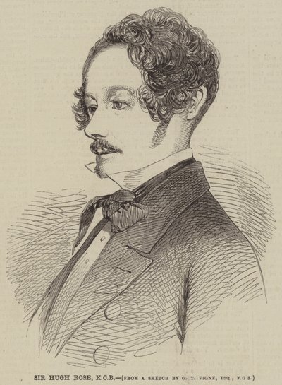 Sir Hugh Rose, KCB tekijältä Godfrey Thomas Vigne