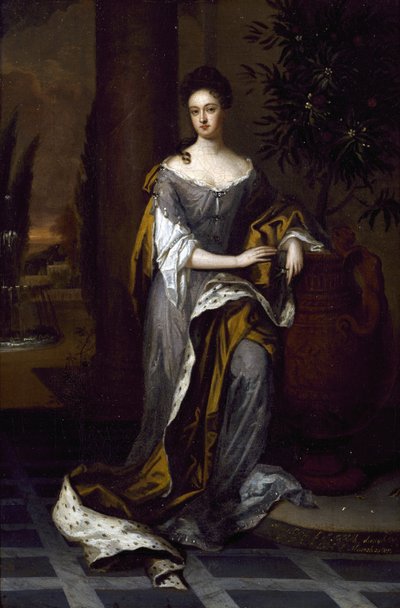 Naisen muotokuva, ei päivämäärää tekijältä Godfrey studio of Kneller