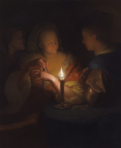 Lovers (Tuhlaajapoika) tekijältä Godfried Schalcken