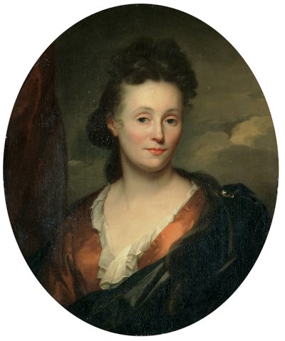 Taiteilijan vaimon Francoise van Diemenin muotokuva tekijältä Godfried Schalcken