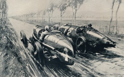 Grand Prix -kilpailu, Strasbourg 1922, 1937 tekijältä Gordon Crosby