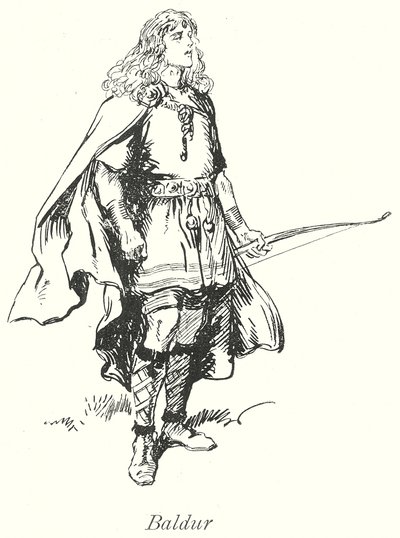 Baldur (litografia) tekijältä Gordon Frederick (after) Browne