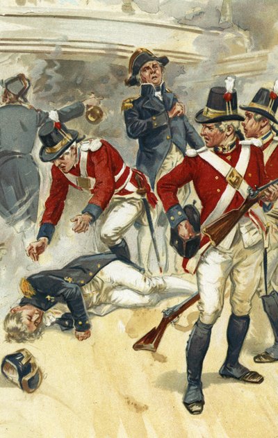 Admiral Lord Nelson haavoittui kuolemaan Trafalgarin taistelussa tekijältä Gordon Frederick Browne