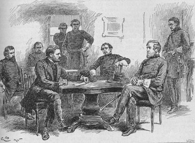 General Grant Reading The Terms of Rendering, 1895, 1902 tekijältä Gordon Frederick Browne