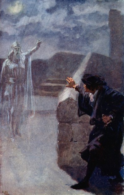 Hamlet näkee isänsä kummituksen tekijältä Gordon Frederick Browne