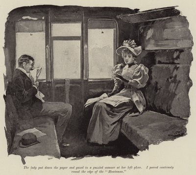 Arthur Hughesin kuvitus vain lyhyelle tarinalle tekijältä Gordon Frederick Browne
