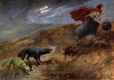Kuvitus Padlan tarinaan tekijältä Gordon Frederick Browne