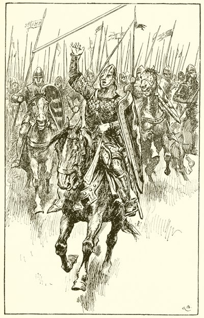 Normannien hyökkäys Hastingsin taistelussa tekijältä Gordon Frederick Browne