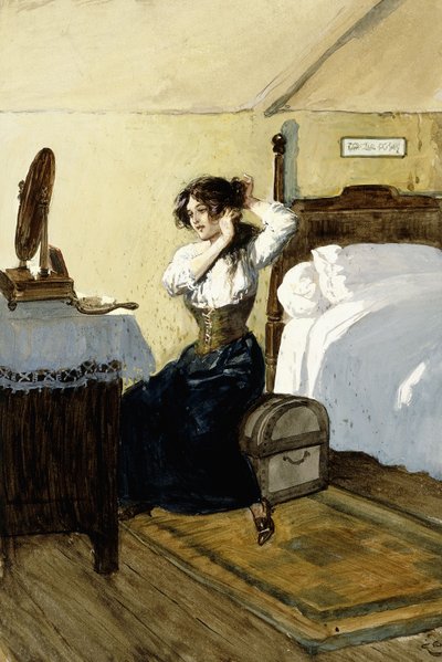 Hän aikoi laskea hiuksensa alas tekijältä Gordon Frederick Browne