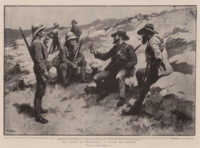 Mafekingin piiritys, aselepo sunnuntaina tekijältä Gordon Frederick Browne